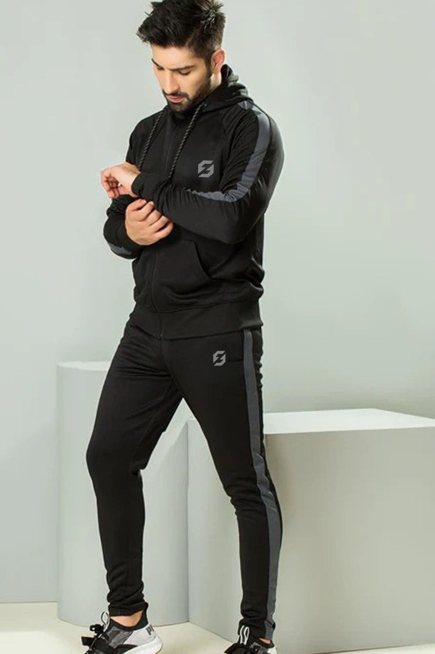 🏃‍♂️Core Quickdry Tracksuit - Black 🖤👕